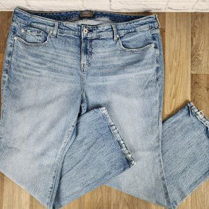 Torrid Mid-Rise Slim Bootcut Medium Wash Blue Jeans Women's Size 22R
